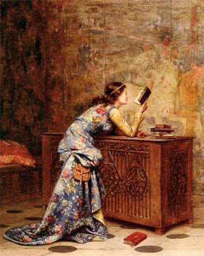 Adolphe Alexandre Lesrel Gemälde