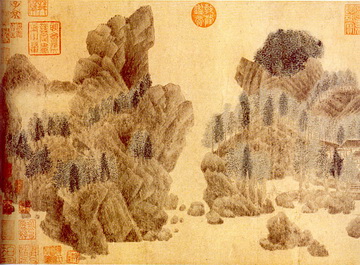 钱选 Qian Xuan Gemälde