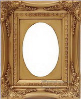 Wood Corner Frame Gemälde