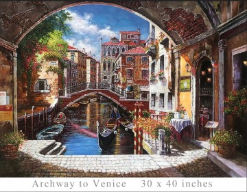 Archway Venice 30x40inches EUR320 Ölgemälde