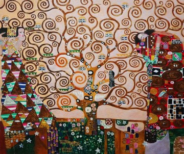 Tree of Life Stoclet Frieze Gustav Klimt 51x60cm EUR100 Ölgemälde